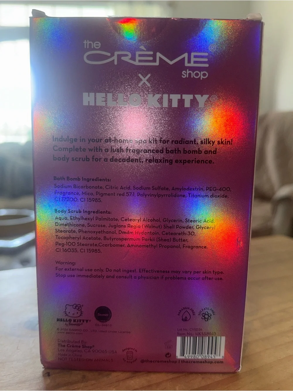 Hello Kitty ultimate bundle!!!  Huge eyeshadow/blush palette, bath set, umbrella